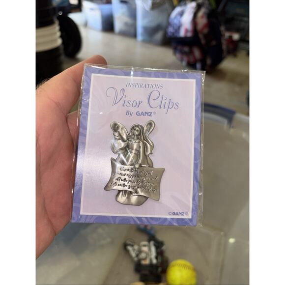 Angel Inspirations Car Visor Clip By Ganz - Picture 1 of 1
